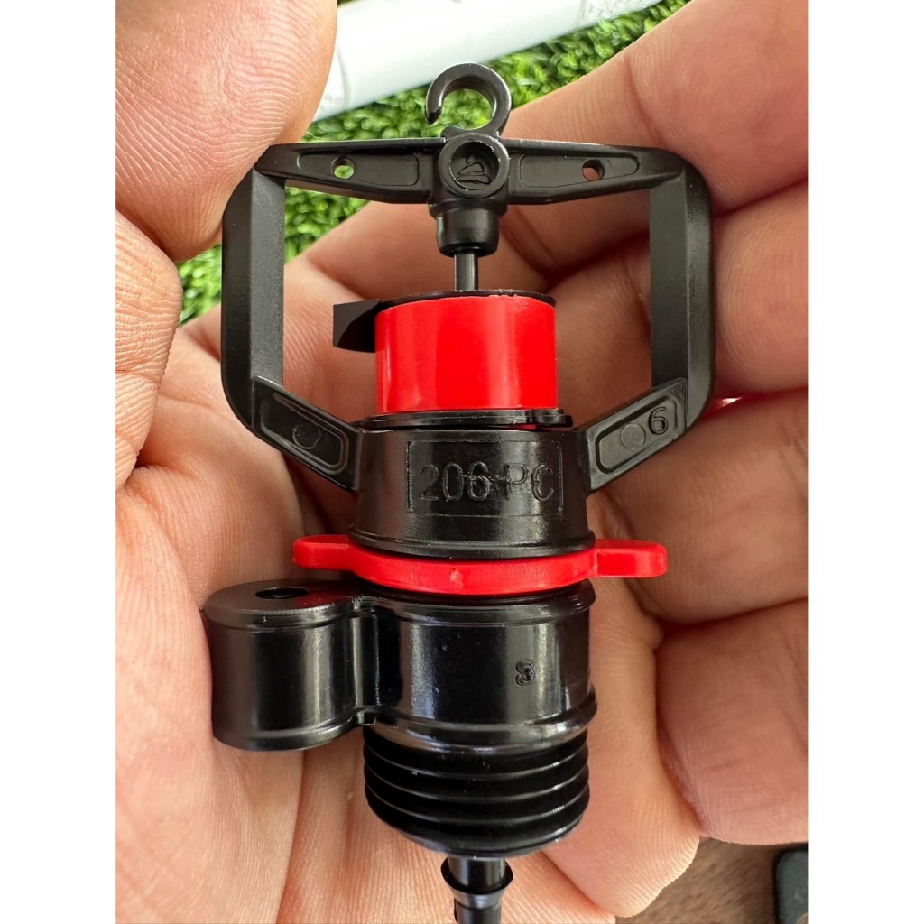 สปริงเกอร์รุ่น AQ - 206 PC 145 L/H ชดเชยแรงดัน  (แพ็ค 20 ชุด)