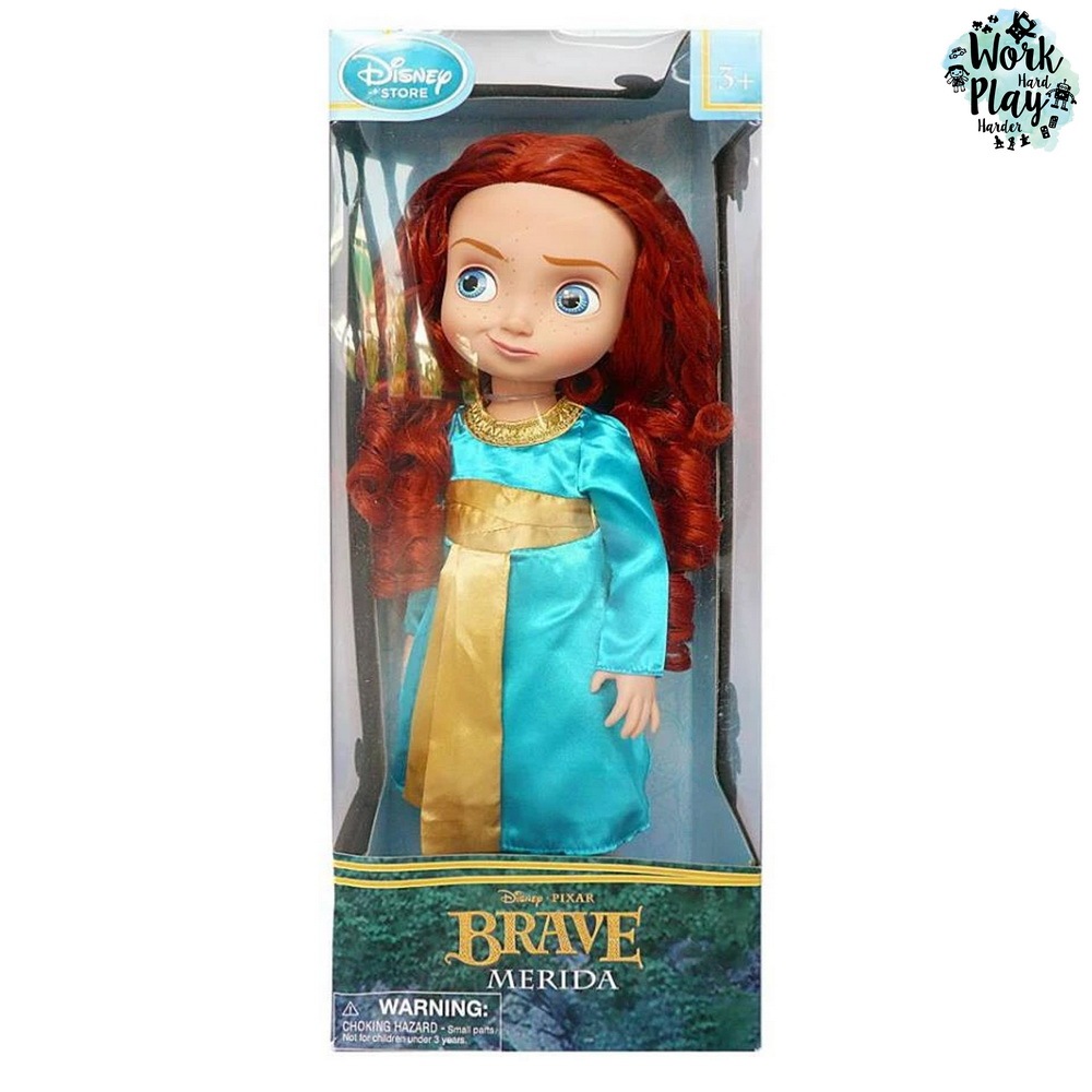 PIXAR Brave Animator Doll ตุ๊กตา Merida Doll ตอนเด็ก ขนาด 16 นิ้ว