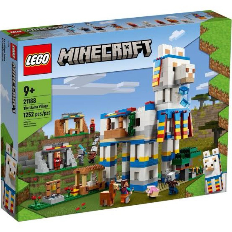 เลโก้ LEGO Minecraft 21188 The Llama Village ของแท้ 100% มือหนึ่งกล่องสวยพร้อมส่ง