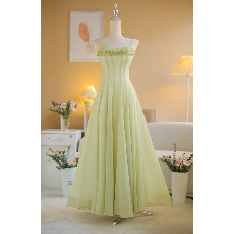 Brand : sovintage matcha dress(สินค้าพรีออเดอร์)
