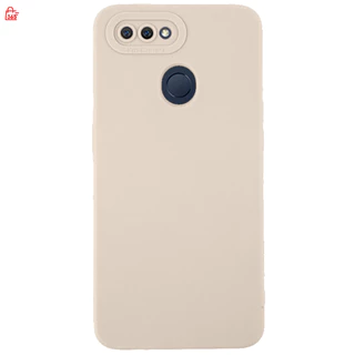 เคส สำหรับ OPPO A12 A5s F9 A7 CPH1909 CPH2083 เคสซิลิโคนนิ่ม กันกล้อง TPU สีพื้น
