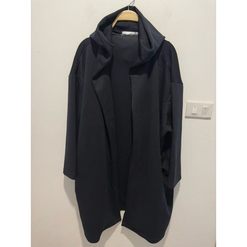 IKKA HOODED LONG COAT - BLACK 🇯🇵