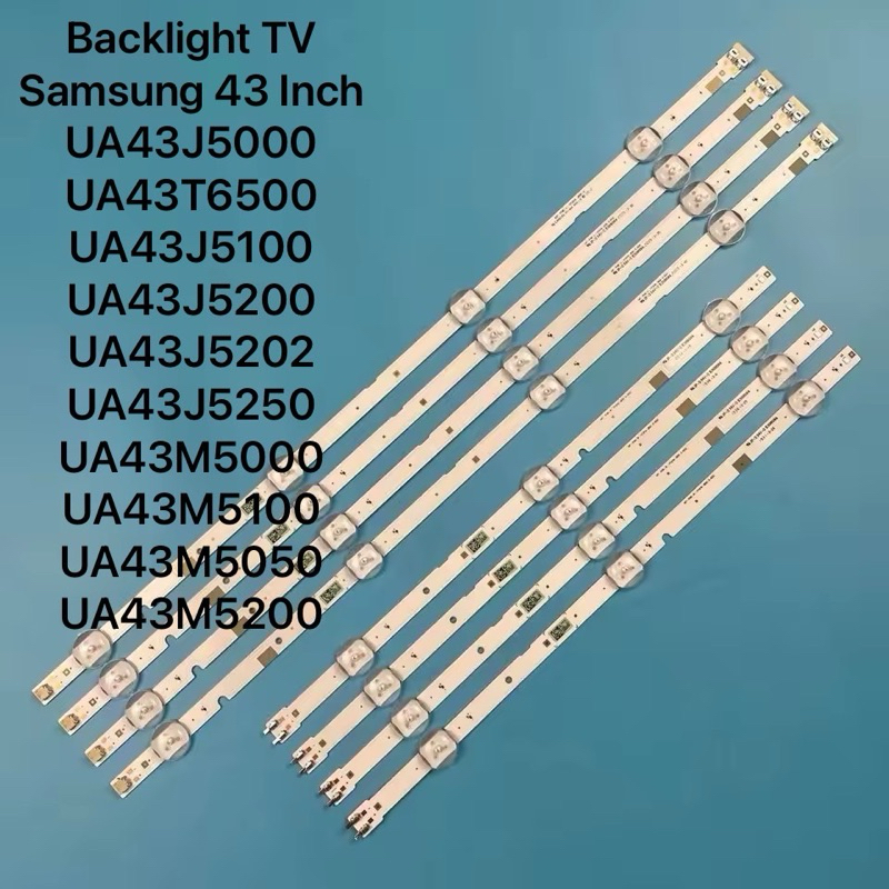 Backlight Samsung 43UA43J5000 UA43T6500 UA43J5100 UA43J5200 UA43J5202 UA43J5250 UA43M5000 UA43M5100 