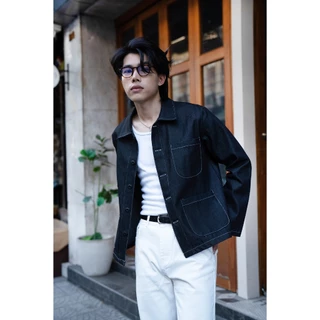 Prompt Journey Jacket 3 pocket workwear M/L/XL เสื้อแจ็คเก็ต​​ กระเป๋า3ใบ เอิร์ธ​โทน​ แจ็คเก็ตผู้ชาย