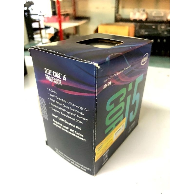 CPU (ซีพียู) มือสอง 1151 INTEL CORE I5-8400 2.80 GHz แถมฟรีซิลิโคลนซอง