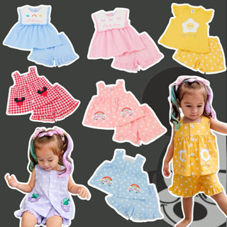 💥ใหม่ล่าสุด💥 #162 ชุดเด็กราคาถูก ชุดเด็กน่ารัก ชุดเซ็ทเด็กหญ…