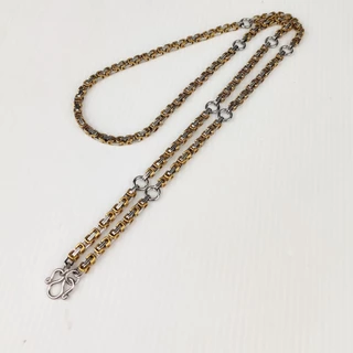 N33 ลายบาหลี บายแซนไทน์ 1-9 องค์ สีเลส สองกษัตริย์ สีดำ สร้อยคอ ห้อยพระ สร้อยสแตนเลสแท้ สร้อยพระ necklace