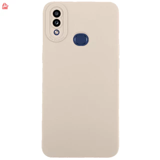 เคส สำหรับ Samsung Galaxy A10s เคสซิลิโคนนิ่ม กันกล้อง TPU สีพื้น