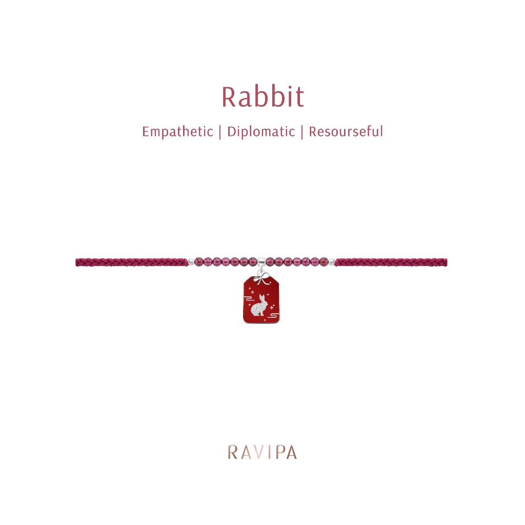 Ravipa | The Year of the Rabbit Bracelet - สร้อยข้อมือ