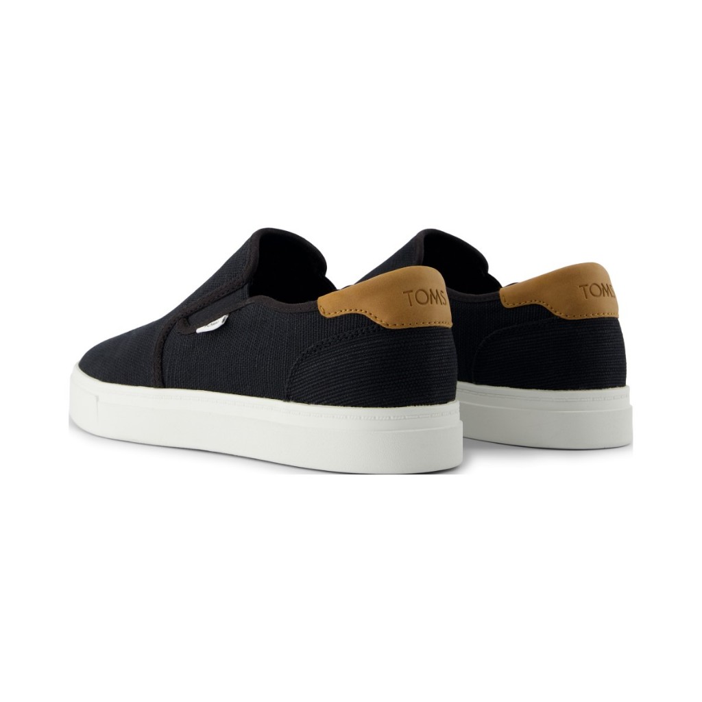 TOMS รองเท้าลำลองผู้ชาย สลิปออน รุ่น Baja 2.0 Black Legacy Canvas (CE) รองเท้าลิขสิทธิ์แท้