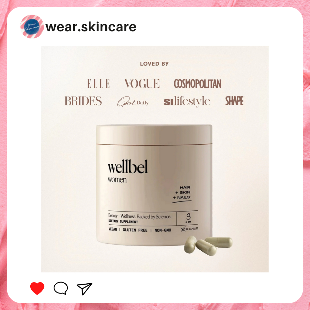 (ทานได้30วัน✨️พร้อมส่งค่า✨️)WELLBEL วิตามินบำรุงผมจากอเมริกาช่วยให้ผมขึ้นใหม่ลดการร่วงและช่วยให้ผมกลับมาหนาขึ้นกว่าเดิม