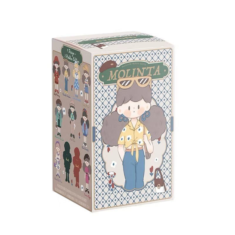 ( พร้อมส่ง/แบบจุ่ม ) FINDING UNICORN Molinta Retro Girls Series