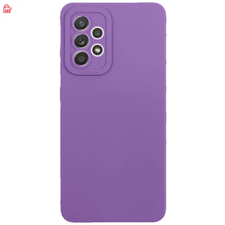 เคส สำหรับ Samsung Galaxy A52 4G 5G A52s 5G เคสซิลิโคนนิ่ม กันกล้อง TPU สีพื้น