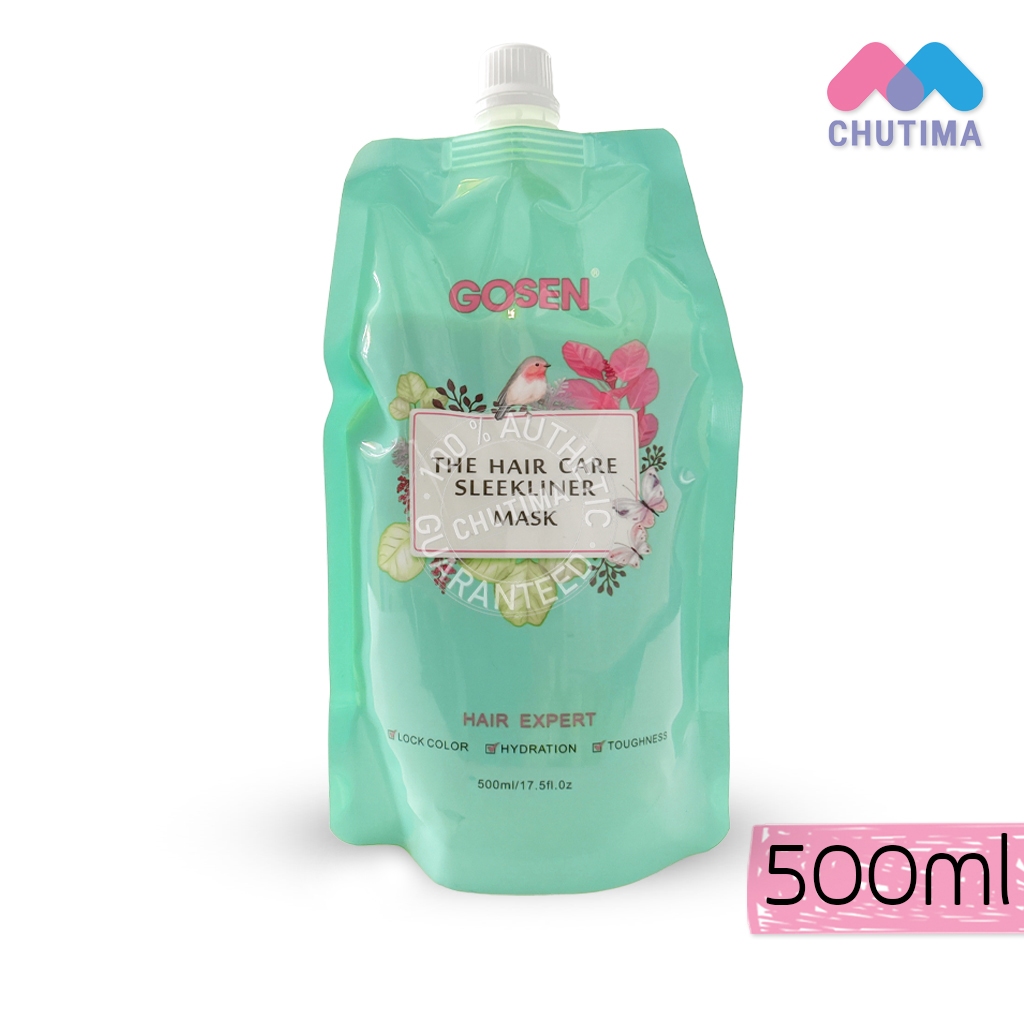 โกเซ็น เดอะ แฮร์ แคร์ สลีคไลเนอร์ มาส์ก เชื่อมแกนผม Gosen The Hair Care Sleekliner Mask 500 ml.