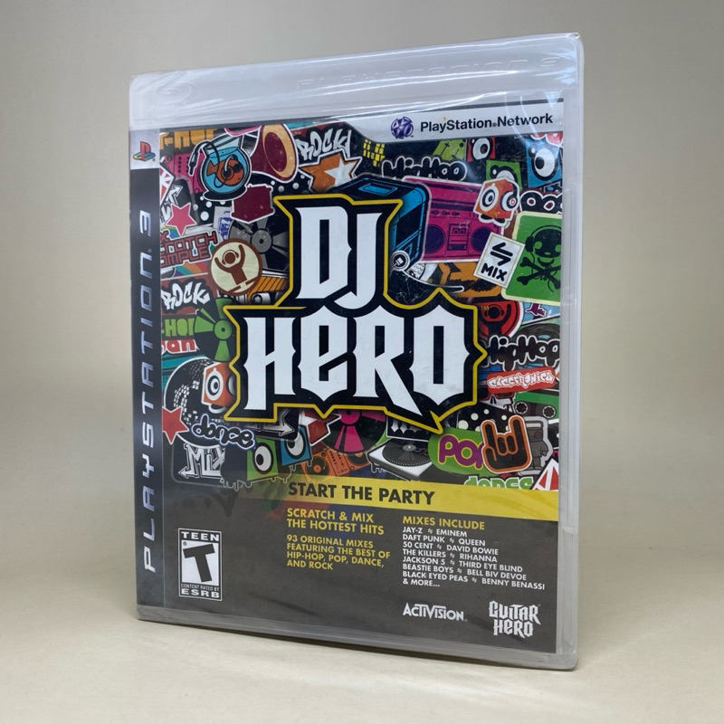 (New)(มือ1) DJ Hero (PS3) | PlayStation 3 | แผ่นแท้เกมเพลสเตชั่นสาม | Zone 1 USA | English | สินค้าแ