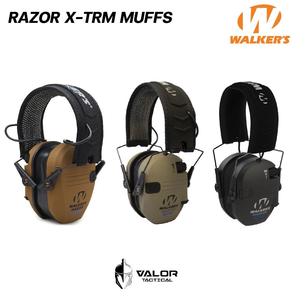 Walker - Razor X-TRM Muff หูฟังครอบหู หูฟัง Headphones เสียงรบกวนต่ำ แถบคาดระบายความร้อน