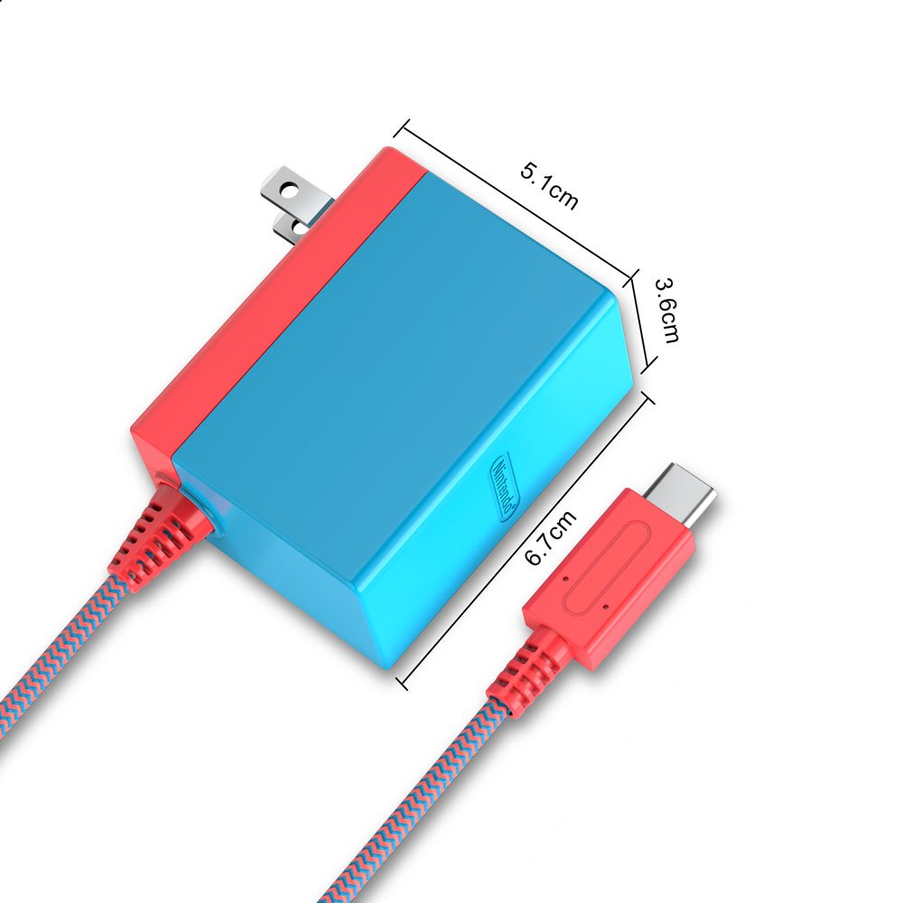 อะแดปเตอร์ AC Nintendo SWITCH/OLED/Lite 15W/39W DOCK ที่สายชาร์จ สายชาร์จ สายชาร์จเร็ว รองรับการชาร์จเร็วกับ
