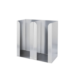 ช่องเสียบแก้วสเตนเลส ไว้ใส่แก้วพลาสติก & ขวดแก้ว หยิบจับสะดว…