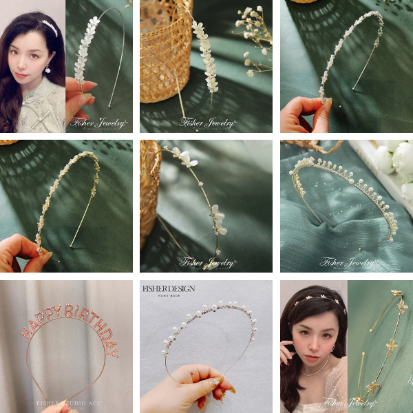 HappyThai ลดราคา💥💥 ที่คาดผม ประดับมุกสไตล์เกาหลีเรียบหรูดูดี น่ารัก สําหรับผู้หญิง คละลายเลือกลายไม่ได้