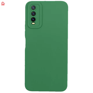 เคส สำหรับ Vivo Y12s Y12a Y20s Y20 Y20i V2043 V2026 V2102 V2029 เคสซิลิโคนนิ่ม กันกล้อง TPU สีพื้น