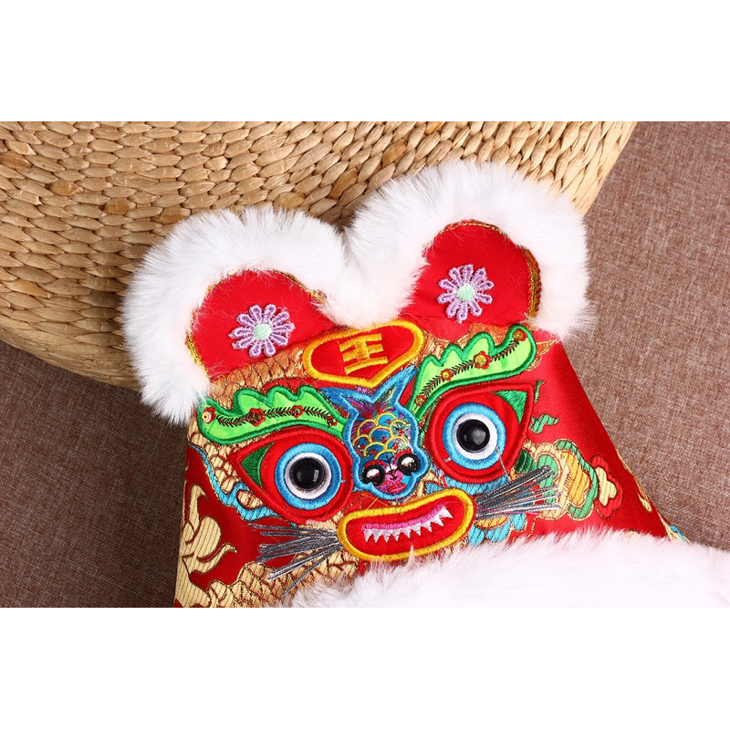 🇹🇭พร้อมส่งจากไทย🇹🇭หมวกสิงโต หมวกมังกร หมวกตรุษจีนเด็ก - รูปที่ 6