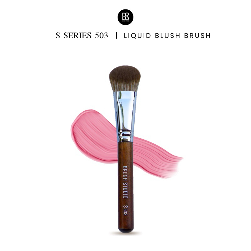 BRUSH STUDIO S series 503 : Liquid Blush Brush แปรงปัดแก้มสำหรับงานครีม