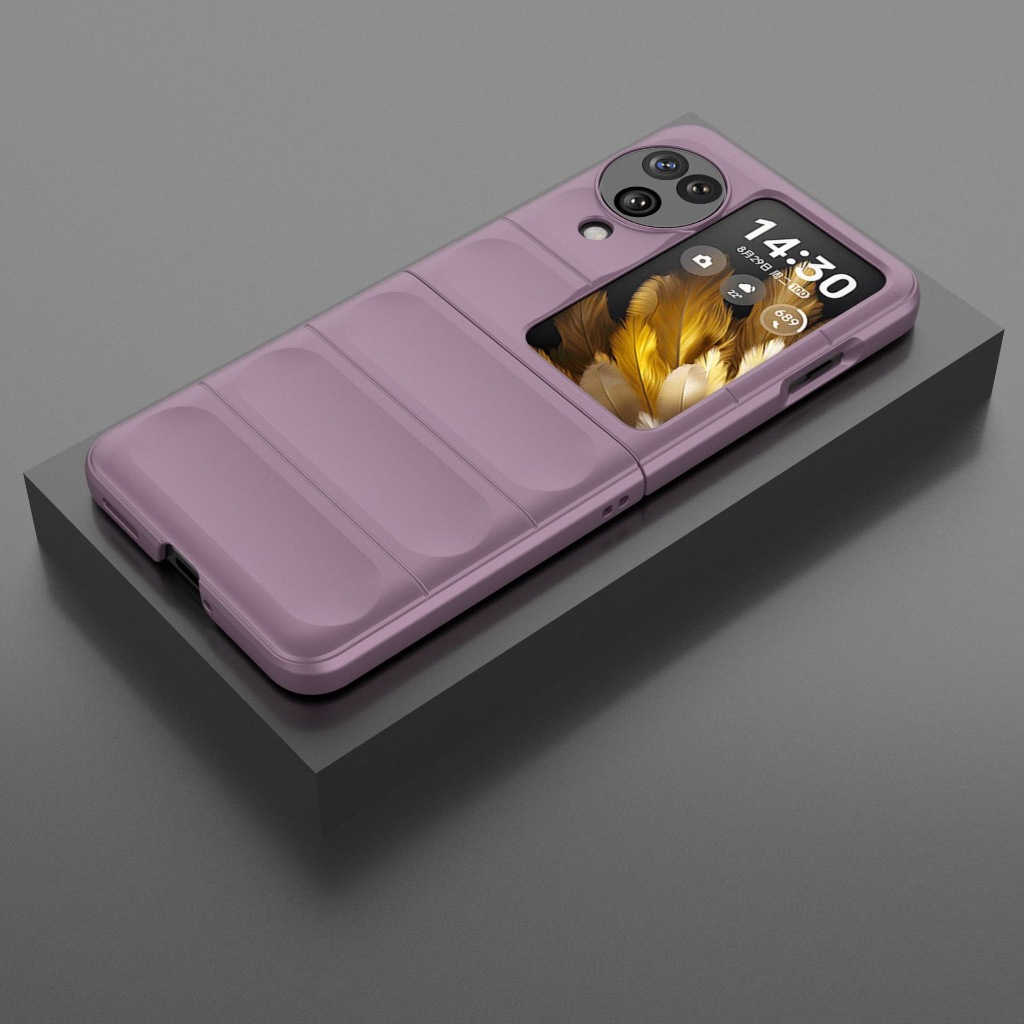 【แท้💯%】เคสสำหรับ Oppo N3 Flip,N2 Flip ผิวด้าน กันกระแทก กันรอยขีดข่วน - รูปที่ 4