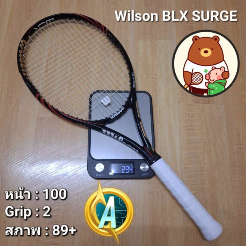 [ส่งฟรี!!] ไม้เทนนิส Wilson BLX SURGE มือสอง สภาพดี