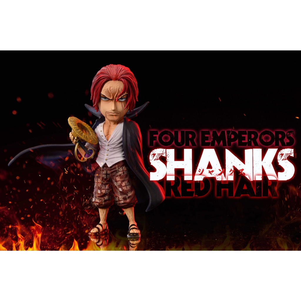 LeaGue - Shanks โมเดล เรซิ่น ของแท้ ของใหม่ พร้อมส่ง **กล่องบุบ**