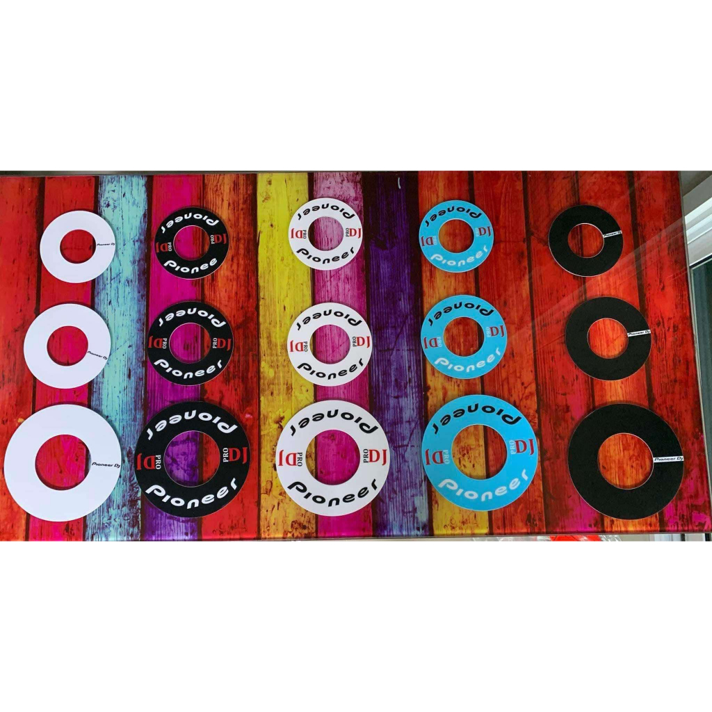 skin jog dj Size "M" สติกเกอร์ เครื่องดีเจ สำหรับ ddj sr1,2 ddj rr ddj sx1,2,3 ddj rx 1 ชุดมี 2 ชิ้น