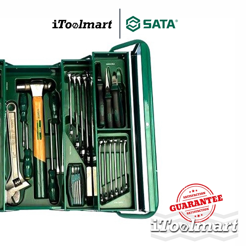 ชุดเครื่องมือช่าง 70ชิ้น 6PT. SATA 95104A70-6