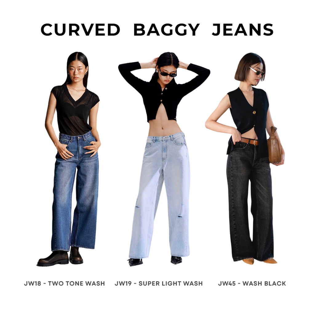 Wara Curved Baggy - JW19 , JW18