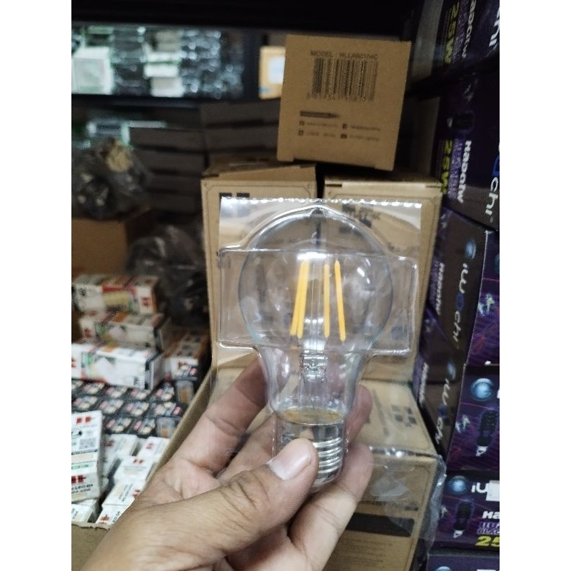 Hitek หลอด led เรทโท กระจกใส  🇹🇭(พร้อมส่งทันที)