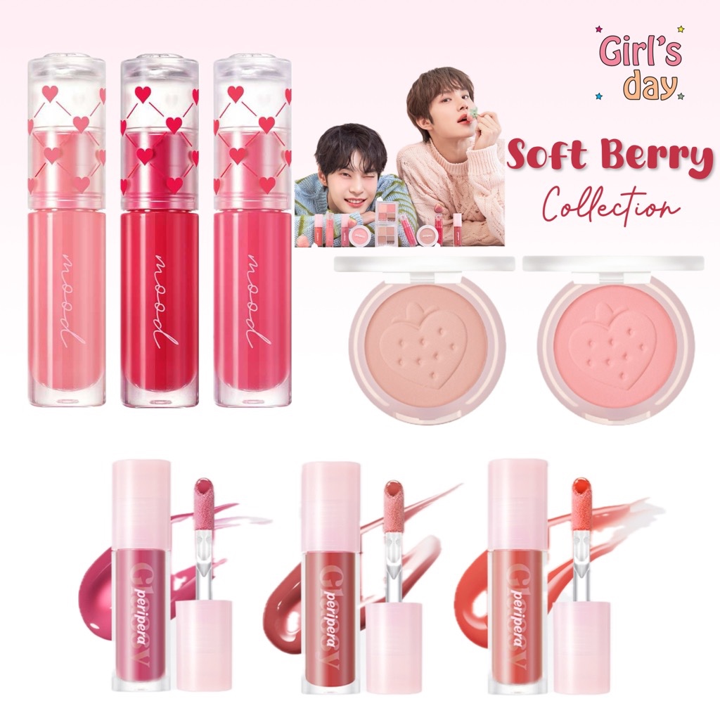 พร้อมส่งใหม่ Peripera SOFT BERRY COLLECTION ของแท้จากเกาหลี