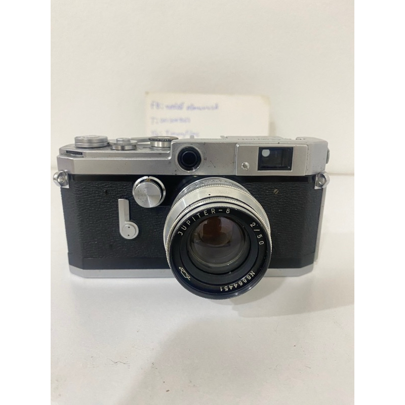 กล้องฟิล์ม มือสอง Canon vl พร้อมเลนส์ Jupiter 8 50mm f2 สำหรับถ่ายคน