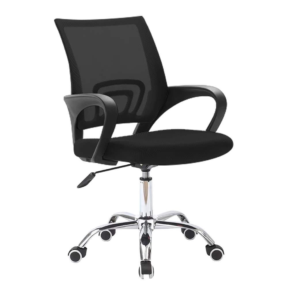 💥ราคาถูกที่สุด💥 โฮมออฟฟิศ Office Chair เก้าอี้สำนักงาน นั่งทำงาน สีดำ มีหลายรุ่นให้เลือก (Black) เก้าอี้สำนักงาน BG รูปที่ 8