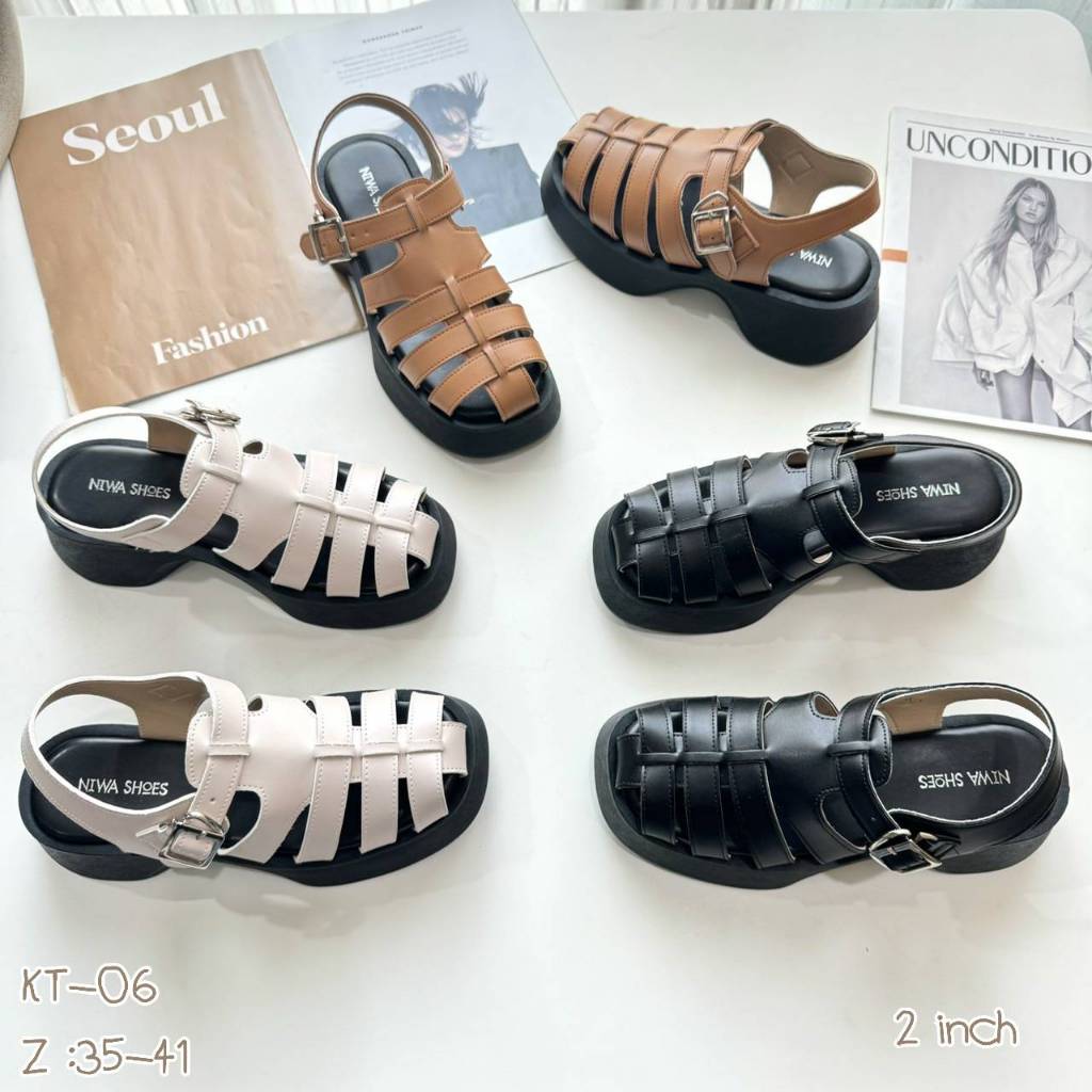 NIWA SHOES  NEW collection 🪢  สาวๆคนไหนที่มองหารองเท้า แมชกับทุกชุดยกให้คู่นี้เลยค่ะ ✨ รุ่น KT-06