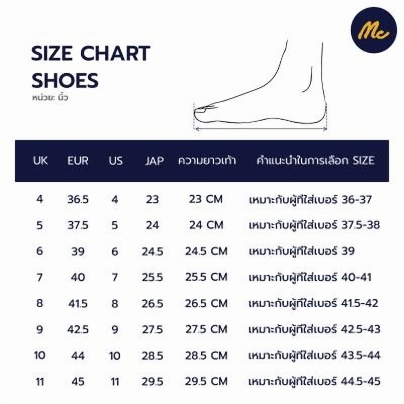 Mc jeans รองเท้าสลิปออน Slip on Unisex M09Z049