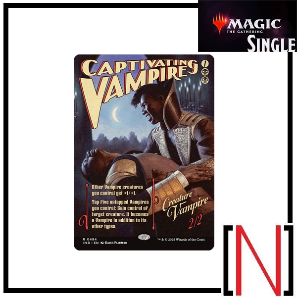 [MTG][Single][INR] Captivating Vampire ระดับ Rare [ภาษาอังกฤษ]