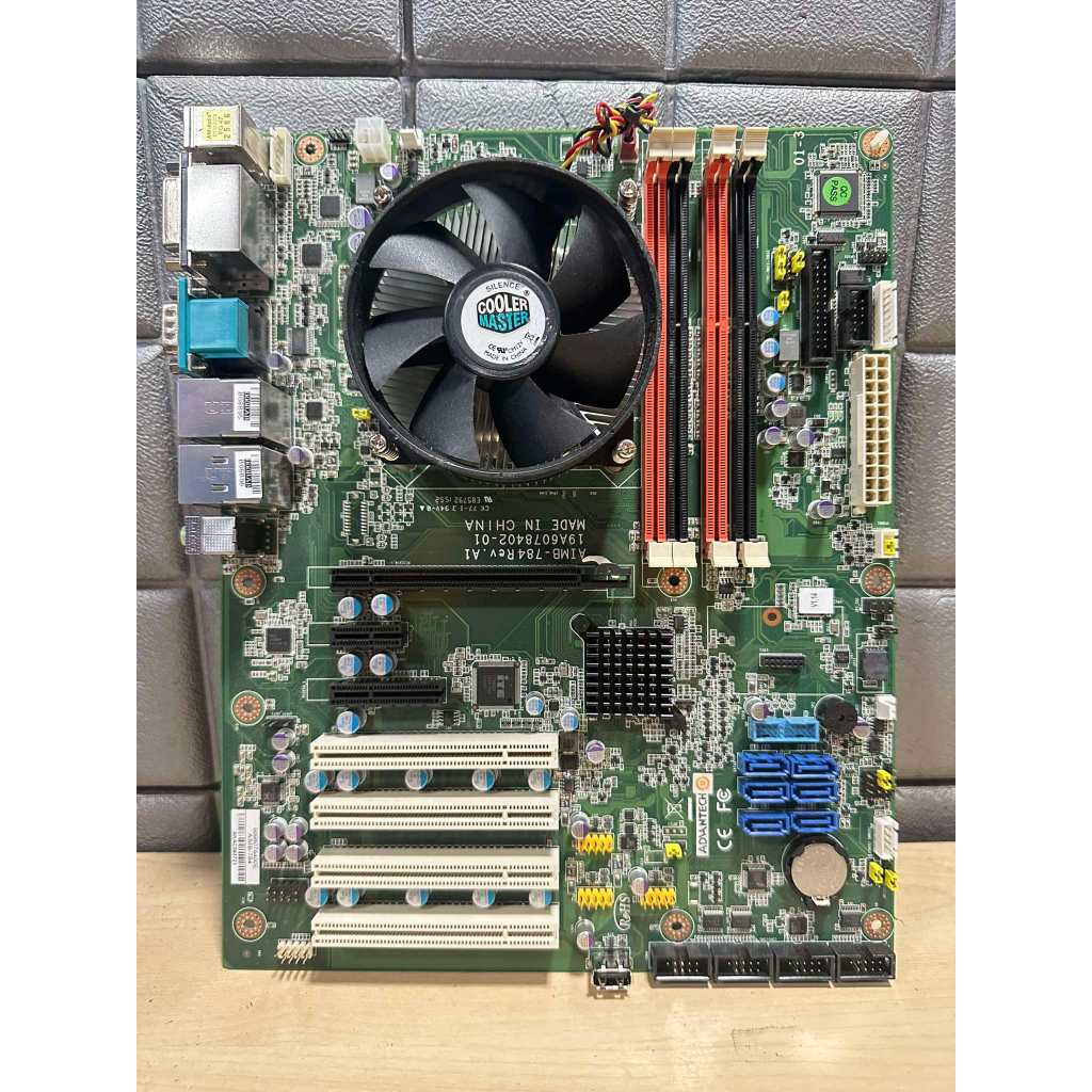 ชุดเมนบอร์ด+i5-4590/i7-4790 AIMB-784 LGA 1150 ไช้งานปกติ มือ2 สภาพดี