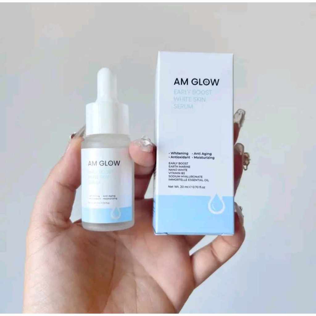 Am Glow Serum ✨ เซรั่มบู๊สผิวใส อิ่มน้ำฉ่ำโกลว์ ชั่วข้ามคืน amary