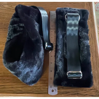 (พร้อมส่ง) fuzzy strap สายคล้อง ที่จับฟู่ๆ คาดิลแลค pilates cadillac