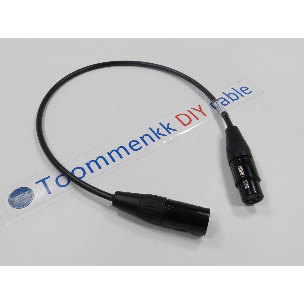 สายสัญญาณเสียงรุ่นเล็ก Canare L-4E5AT  Balance XLR to XLR (ราคาต่อหนึ่งเส้น)