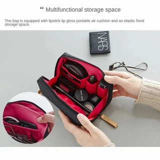 [พร้อมส่ง] กระเป๋า อายแชโดว์ แปรงปัดแก้ม แต่งหน้า makeup bag พาเลทตา พับแต่งหน้า หนัง PU กันน้ำ