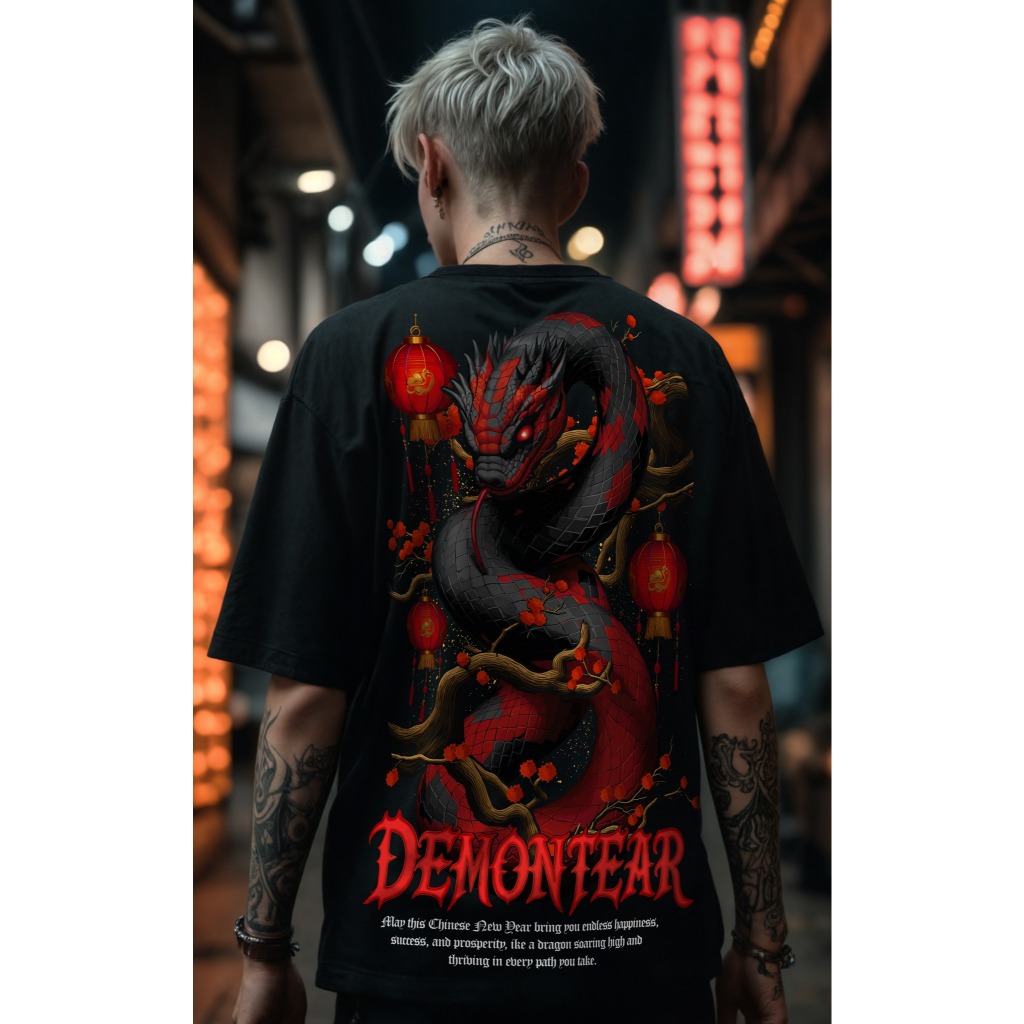 เสื้อ DemonTear Crimson Serpent