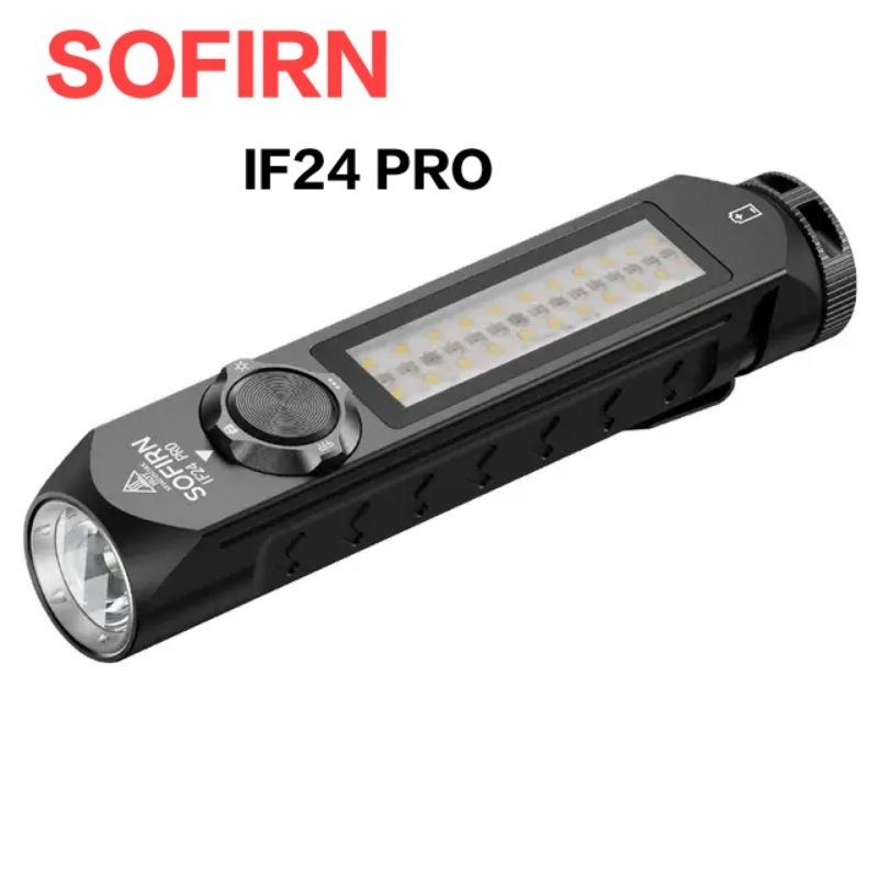 Sofirn If24 Pro สว่างสูงสุด 1800ลูเมน INR18650*1 USB C