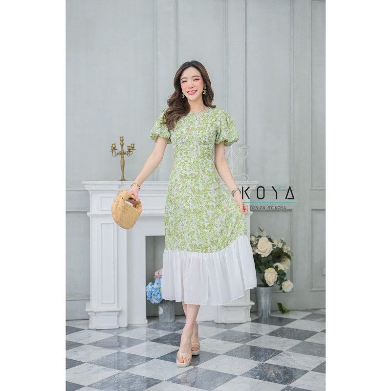 ❤️เดรสยาว Koya มือสอง