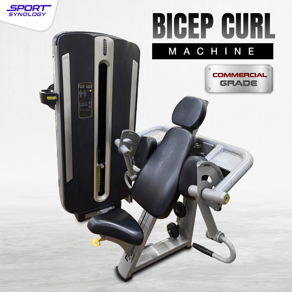 [สินค้าตัวโชว์] SPORT SYNOLOGY Isolate Bicep Curl Machine เครื่องออกกำลังกายกล้ามเนื้อแขนส่วนหน้า