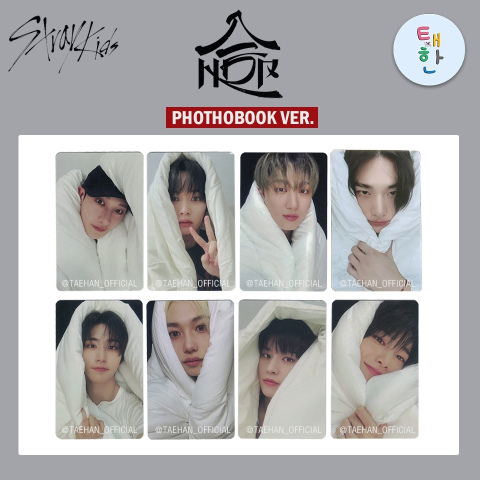 ✅พร้อมส่ง [Stray Kids] เฉพาะ PHOTOCARD JYP SHOP อัลบั้ม อัลบั้ม Stray Kids "合 (HOP)" (PHOTOBOOK ver.