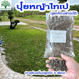 ปุ๋ยหญ้าไทเป สูตรฟาร์มใช้เอง 950 กรัม